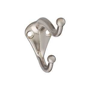 N325480 HOOK COAT/HAT STN NKL