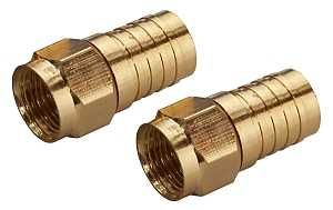 VA1002RG6WC CONN COAX CRMP WP
