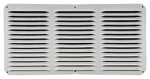 C816W WHITE ALUM CORNICE VENT C816W WHITE ALUM CORNICE VENT