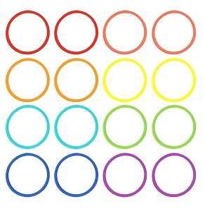 516-SB-MC BAND SILICONE M-COLR