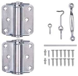 DOOR HINGE SCREEN SET ADJ ZINC