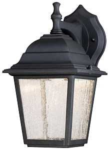 64001 LNTRN WALL LED BLK 9W
