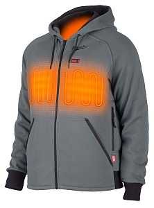 JACKET &amp; HOODE HEATD M12 GRY M