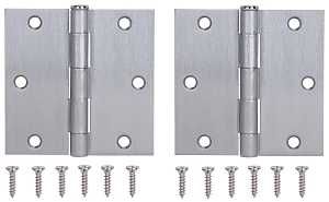 HINGE DR SQ 3.5X3.5IN SAT CHRM