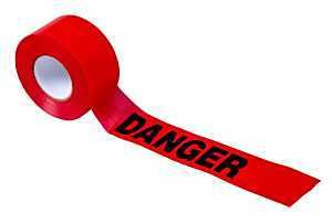 16003 TAPE DANGER 2M 3X1000FT