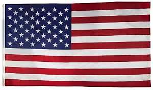 USPN-1 NYLON AMER FLAG 3X5
