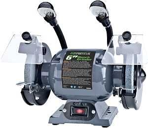 GBG600L GRINDER BENCH 6IN W/LT