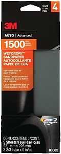 03002 SANDPAPER W/D 1500G 9IN