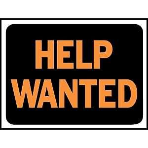 3034 HELP WANTED 9X13
