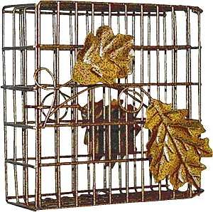 2304 SUET FEEDER SINGLE LEAF