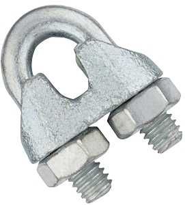 N889-015 CLAMP CBL WRE ZP1/4IN