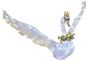 75-YD1041L SWAN LIGHTED 31IN