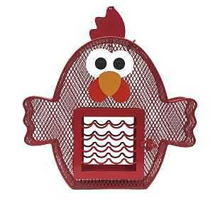 21804 FEEDER SUET&SEED CHICKEN