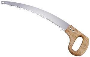 PRUNING SAW 15IN WOOD HANDLE