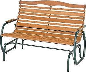 DOUBLE GLIDER BRONZE FINISH
