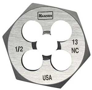 9444 HEX DIE 1/2-13NC 1IN