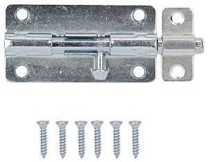 BARREL BOLT LOCKABLE 4IN ZINC