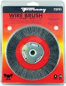 72751 BRUSH WIRE WHEEL FINE6IN