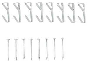 PICTURE HANGER W/NAIL 30LB ZP