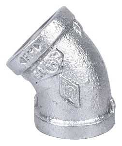 3/4 GALVANIZED 45DEG ELBOW