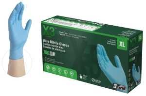 X348100 GLOVE NTR PWDFR BLU XL