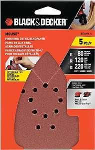 BDAMX-5 SANDPAPER ASSORT 5PK