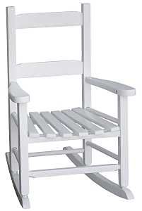 KN-14W WHITE CHILD'S ROCKER