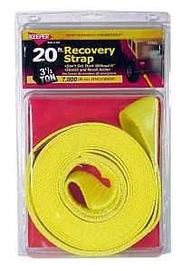02922 RECOVERY STRAP VEH 20FT