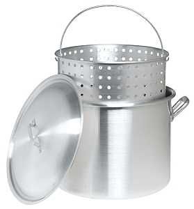 8000 STOCKPOT STEAM/BSKT 80QT
