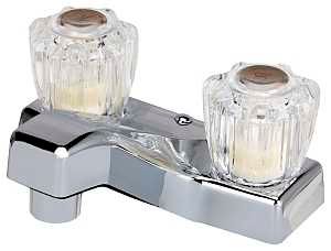 NONMETAL LAV FAUCET 2HDL NO PU
