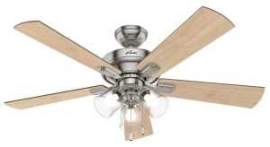 54206 CEILING FAN 3LT 52 IN BN