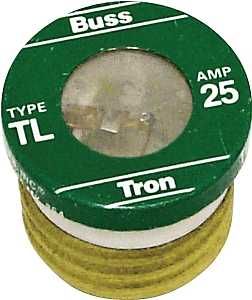 BP-TL-25 MED DTY PLUG FUSE 25A