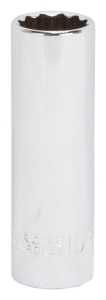 DEEP SOCKET 11/16IN 1/2DR 12PT