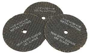 60215 CUT-OFF WHEEL SET 1-1/2