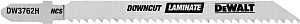 DW3762H WOOD CUT JIG BLADE 5PK