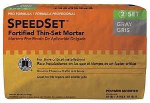 SDS25 SPEEDSET THINST GRY 25LB
