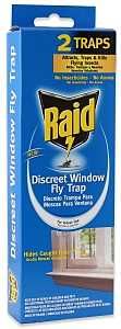 FLYHIDE-RAID TRAP FLY WNDW 2CT