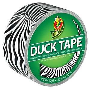 280110 ZEBRA DUCK TAPE 1.88X10