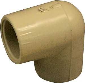 T00100D CPVC 90DEG ELBOW 1/2