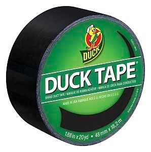392875 BLK DUCK TAPE 1.88X20Y