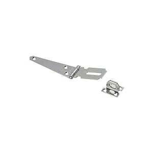 N129-627 HNGE HASP ZN PLT 4IN