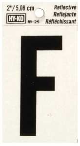 RV-25/F REFL LETTER F 2IN