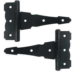 HDTH6BLK HINGE TEE BLACK 6IN