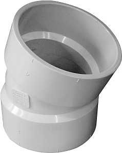 192554 DWV 22-1/2DEG ELBOW 4IN