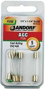 60632 FUSE AGC 5A FAST ACT
