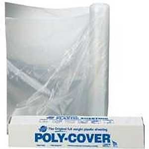 4LX8C CLR POLYFILM 8X50FT4MIL