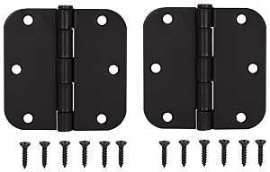 HINGE DOOR RD 3.5X3.5IN ORB