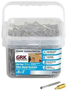 61728 SCREW TRIM HEAD NO8X2IN