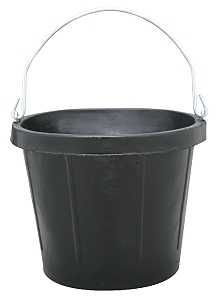 N400-8 PAIL UTIL  BLK 8QT