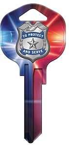 15005KW1-POL KW1 POLICE BADGE